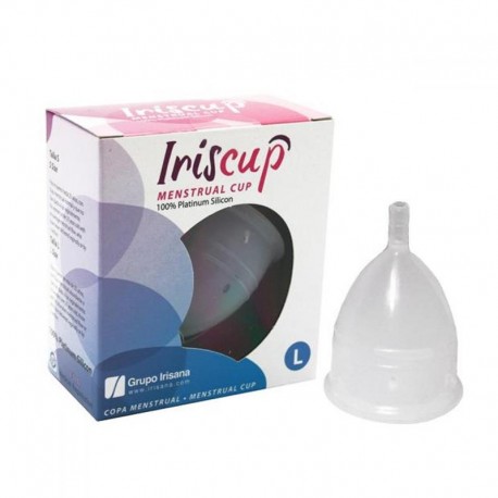Copa Menstrual IRISCUP Transparente Talla L