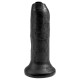 Dildo Realista con Glande Retractil Color Negro 6