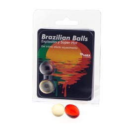 Set 2 Brazilian Balls Excitante Efecto Supercalentamieto