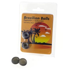 Set 2 Brazilian Balls Gel Excitante Efecto Confort